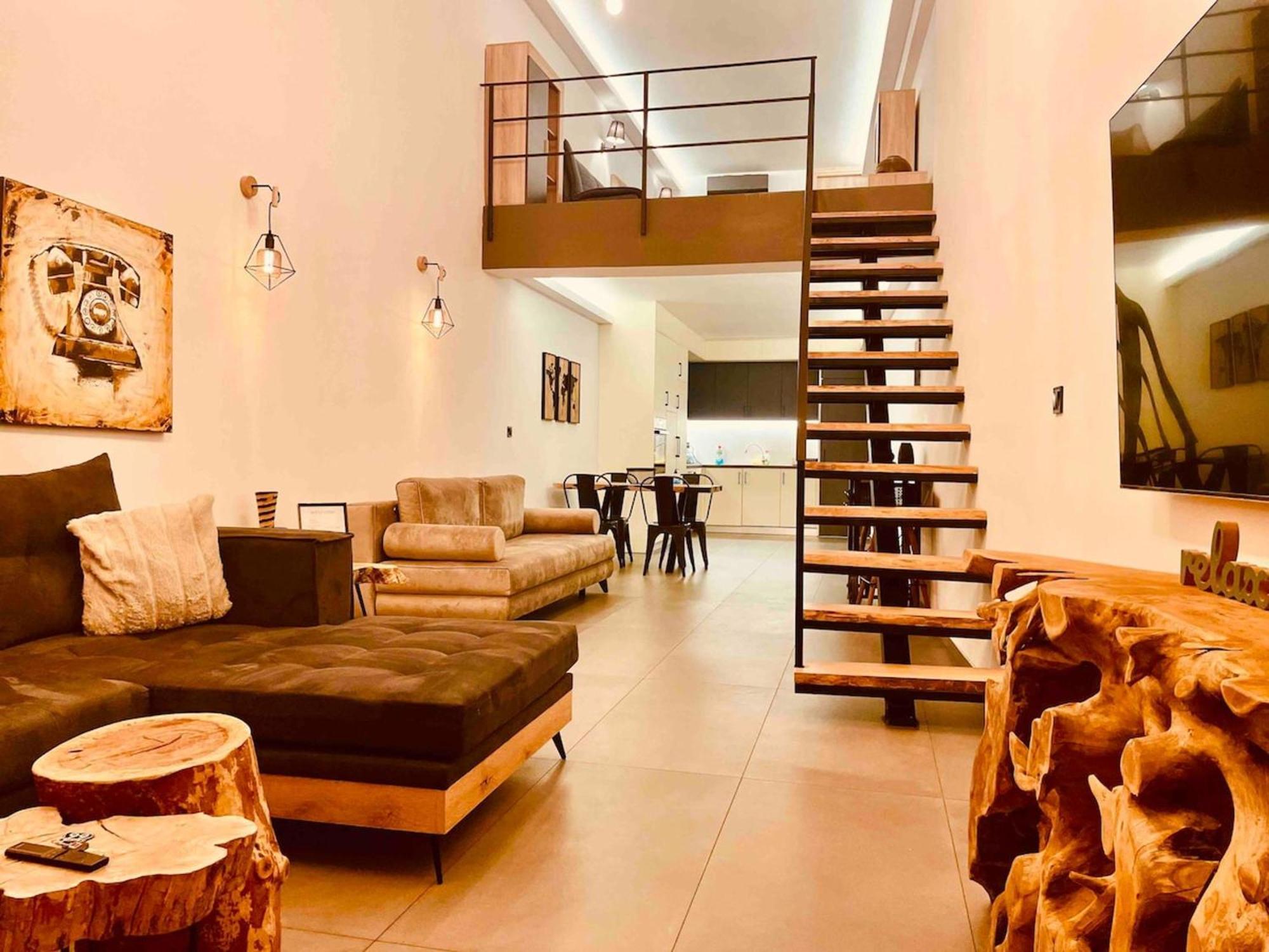Loft Athens -Nomad Friendly # Superhost Hub# Lejlighed Eksteriør billede